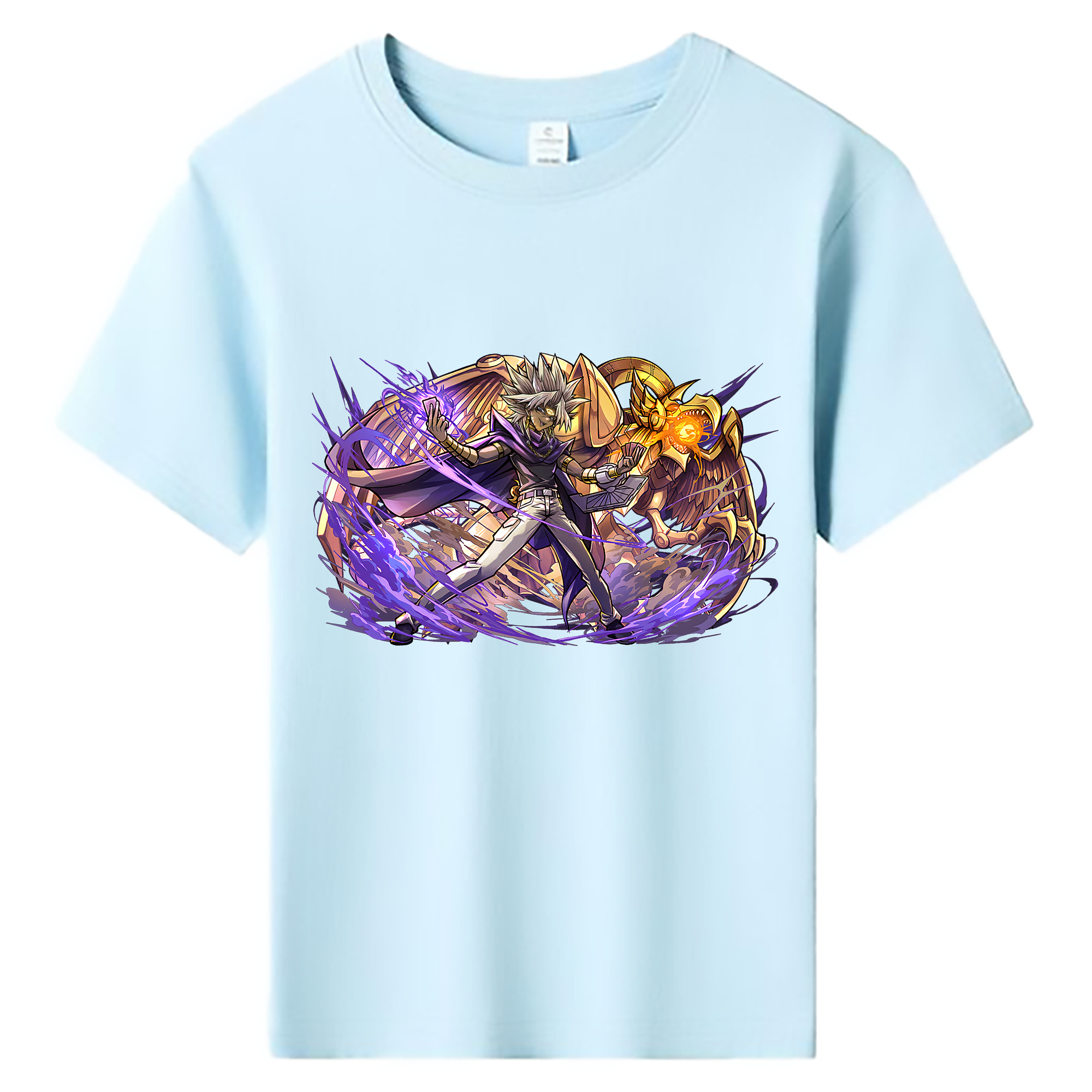 （画像用） 遊☆戯☆王 Yu-Gi-Oh! 綿100％キッズTシャツ（フロントプリント）